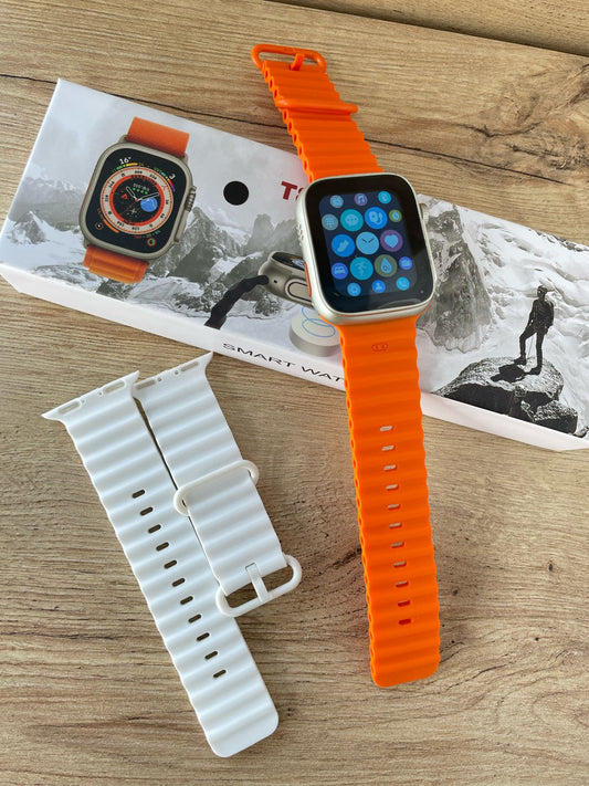 SMARTWATCH T800 DOBLE CORREA CJ BLANCA