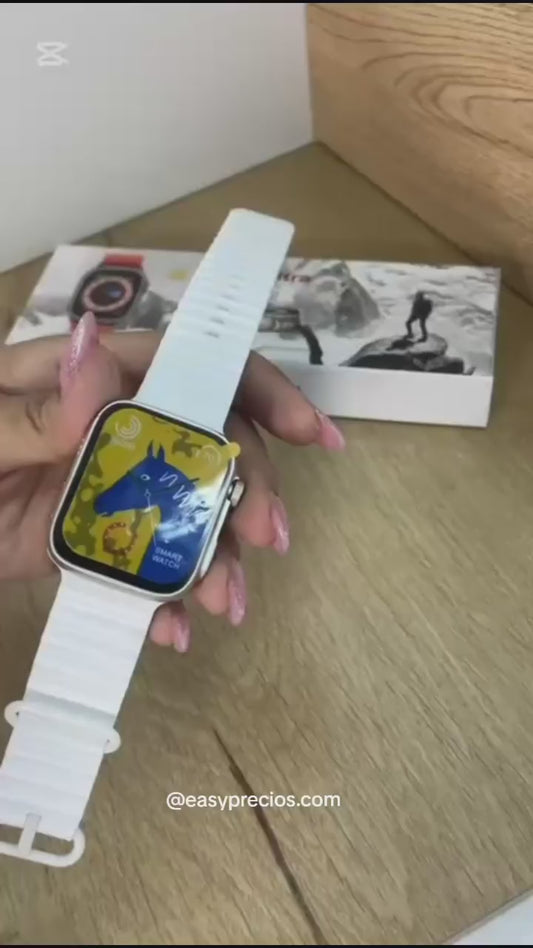 SMARTWATCH T800 DOBLE CORREA CJ BLANCA